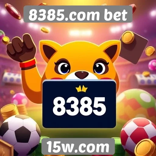 Oferta de jogos disponíveis no 8385.com bet